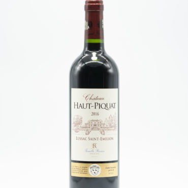 AOP Lussac-Saint-Emilion : Château Haut-Piquat – 2016