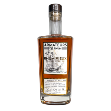 Armateurs de rhum – Rhum 100% vieillissement Malouin Single Cask